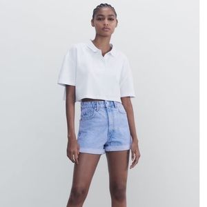 Zara Mom Fit Shorts